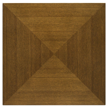 Westerly Square Wood Side End Table Walnut Brown