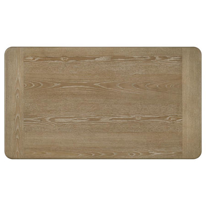 Halstead Rectangular Wood Coffee Table Distressed Light Brown