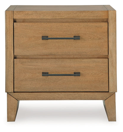 Sherbana Two Drawer Night Stand