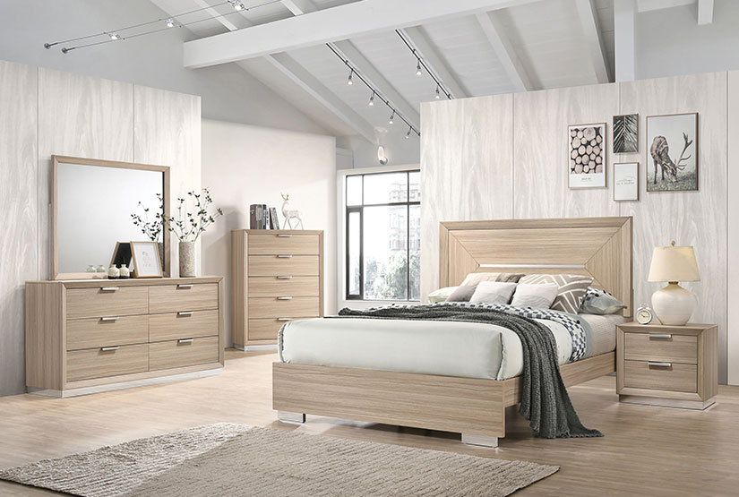 mitered headboard bedroom furniture set springfield illinois